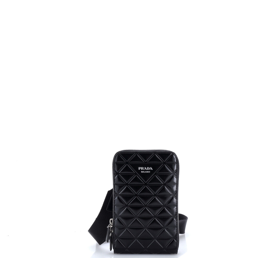 Prada Symbole Phone Holder Crossbody Bag